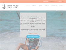 Tablet Screenshot of giselapulidoprocenter.com